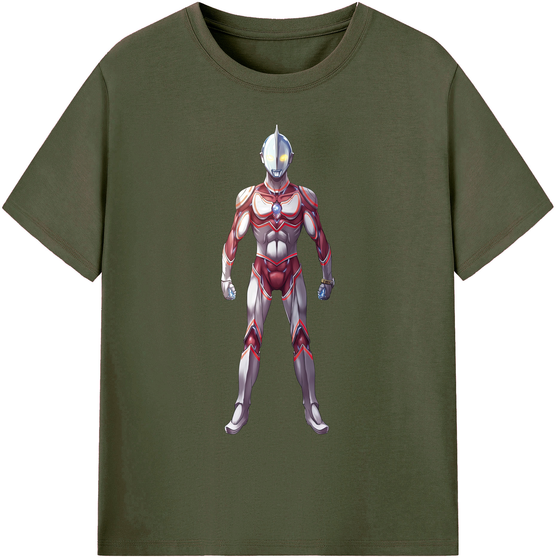 （画像用） ウルトラマン Ultraman 綿100％ メンズ半袖Tシャツ｜肌触りやわらか＆通気性